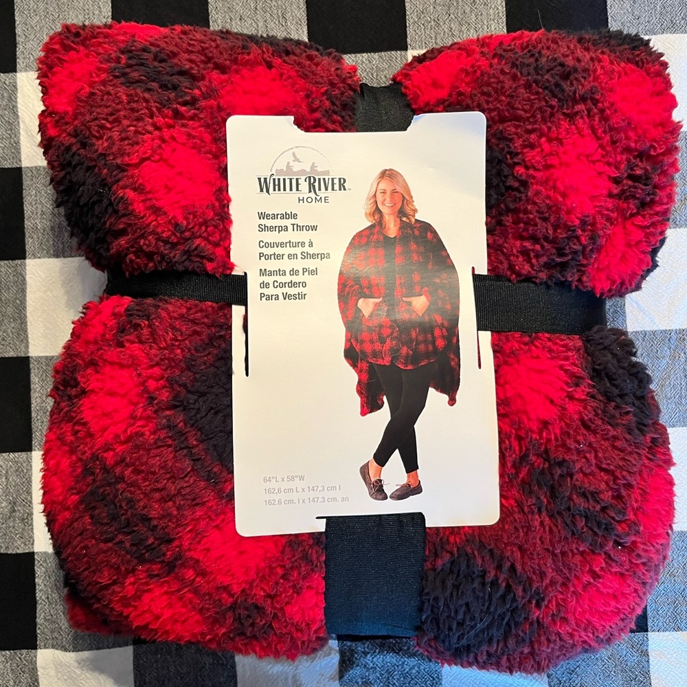 Sherpa Throw Blanket